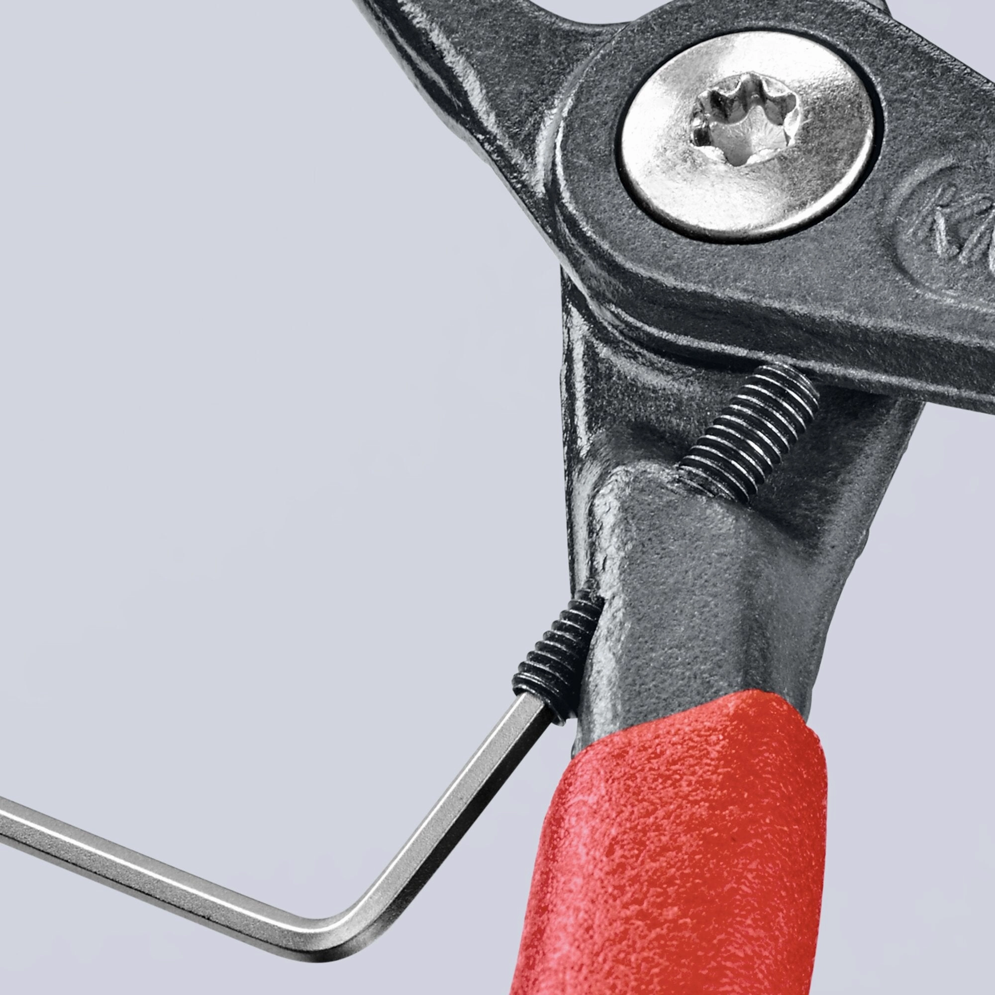 Knipex 48 41 J01 5 1/4" Internal 90 Angled Precision Snap Ring Pliers-Limiter
