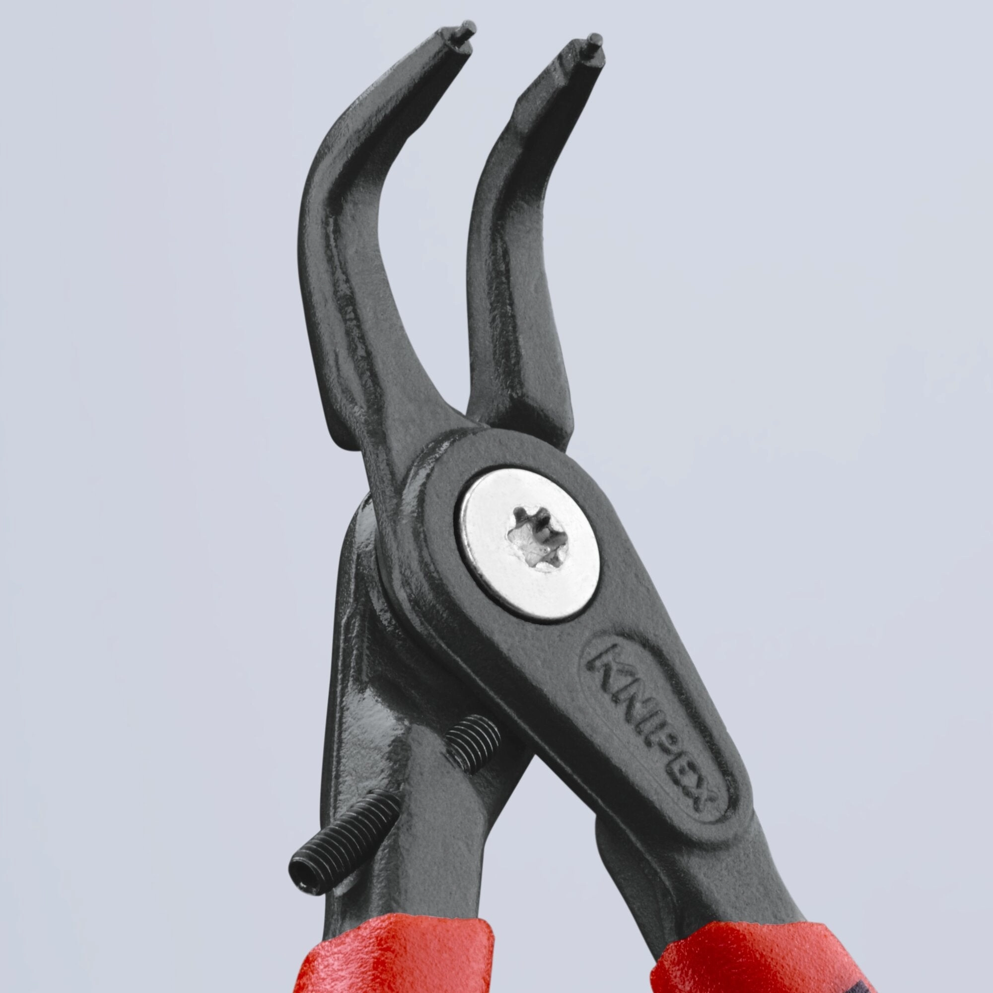 Knipex 48 41 J01 5 1/4" Internal 90 Angled Precision Snap Ring Pliers-Limiter