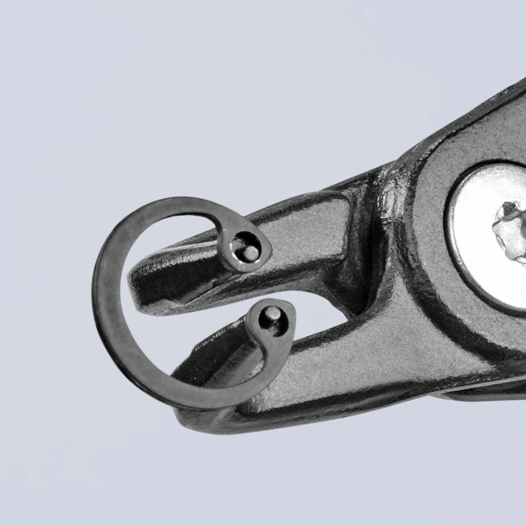 Knipex 48 41 J01 5 1/4" Internal 90 Angled Precision Snap Ring Pliers-Limiter