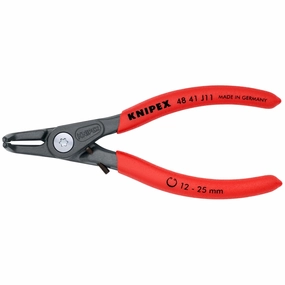 Knipex 48 41 J11 5 1/4" Internal 90 Angled Precision Snap Ring Pliers-Limiter