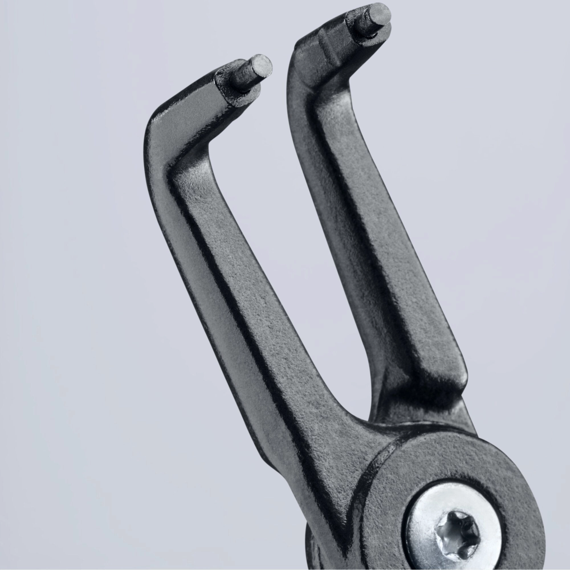 Knipex 48 41 J31 8 1/4" Internal 90 Angled Precision Snap Ring Pliers-Limiter