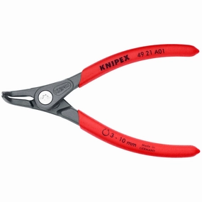 Knipex 49 21 A01 5 1/8" External 90 Angled Precision Snap Ring Pliers