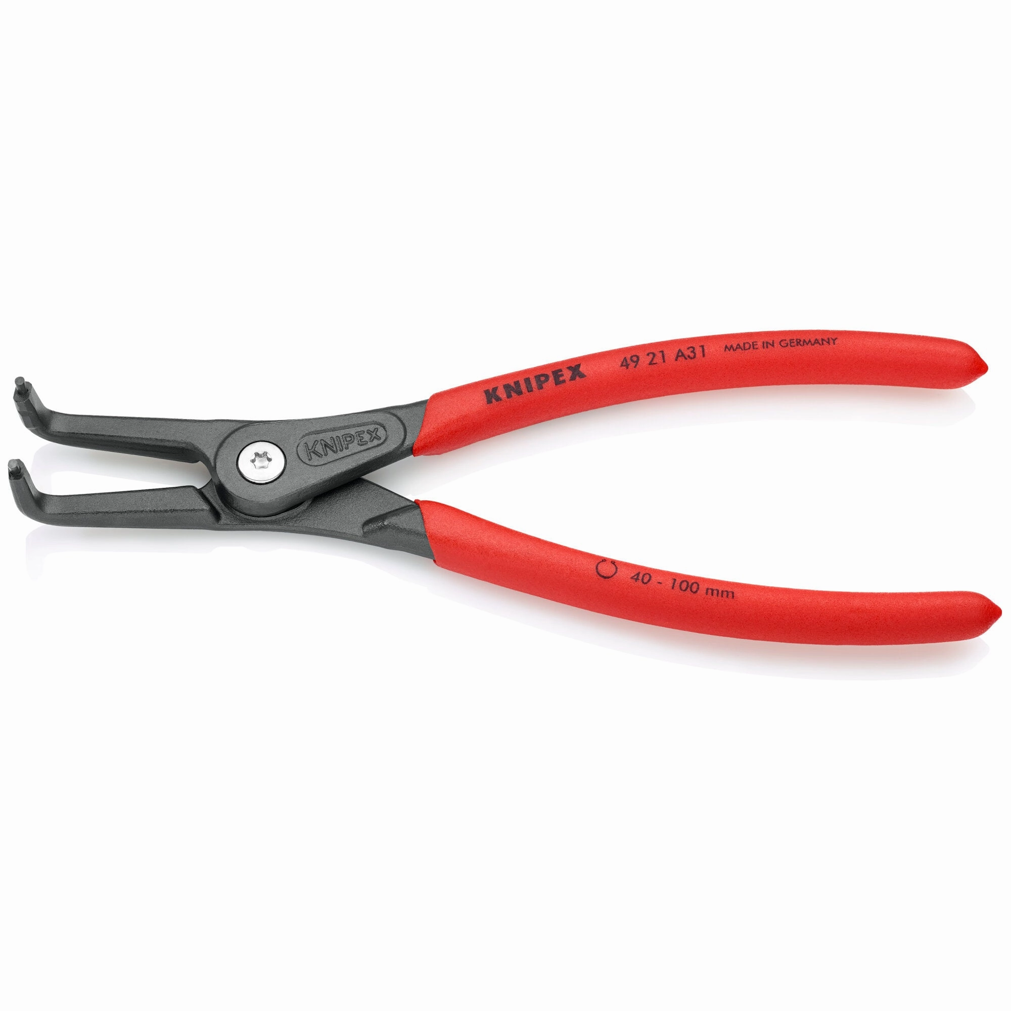 Knipex 49 21 A31 8 1/4" External 90 Angled Precision Snap Ring Pliers