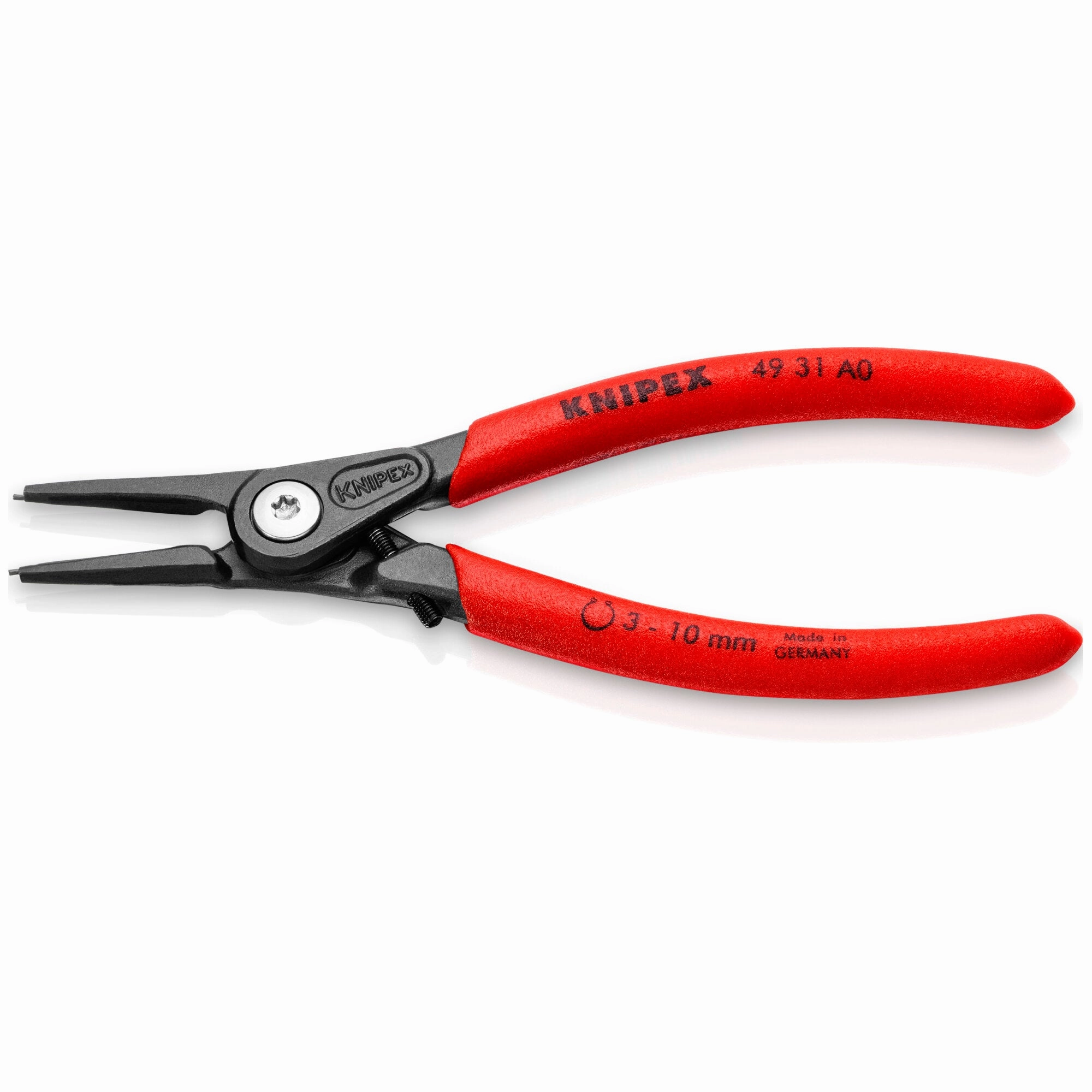 Knipex 49 31 A0 5 3/4" External Precision Snap Ring Pliers-Limiter