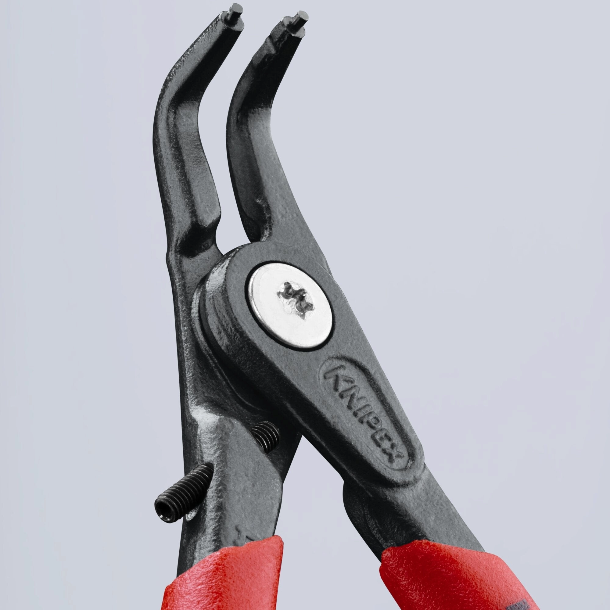 Knipex 49 41 A11 5 1/4" External 90 Angled Precision Snap Ring Pliers-Limiter
