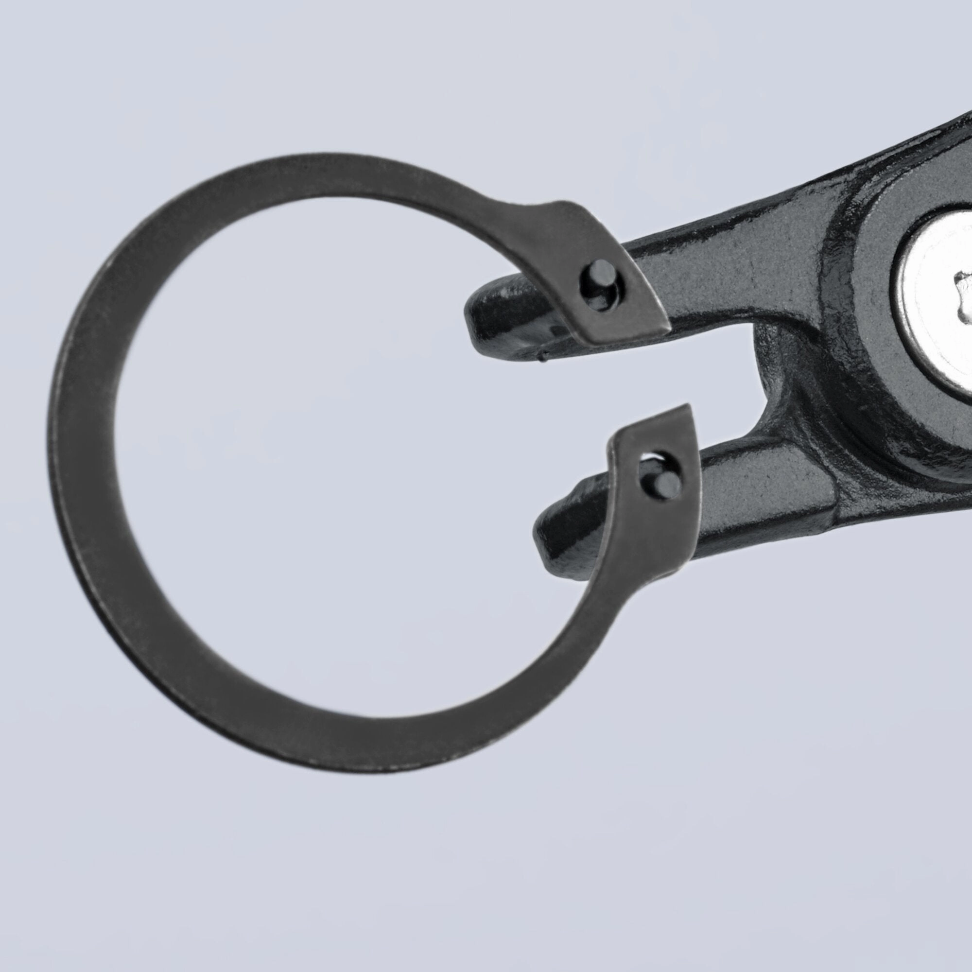 Knipex 49 41 A11 5 1/4" External 90 Angled Precision Snap Ring Pliers-Limiter