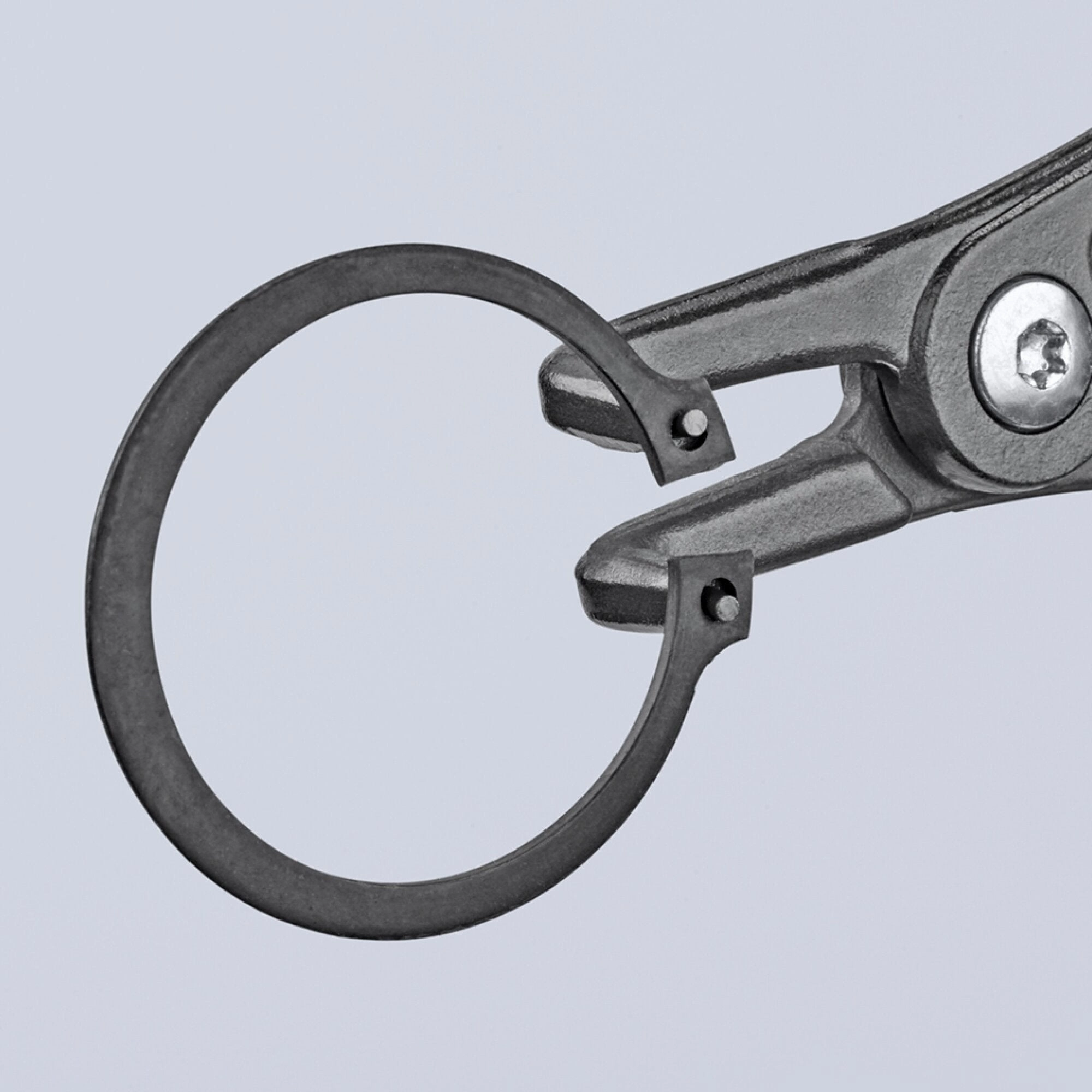 Knipex 49 41 A21 7" External 90 Angled Precision Snap Ring Pliers-Limiter