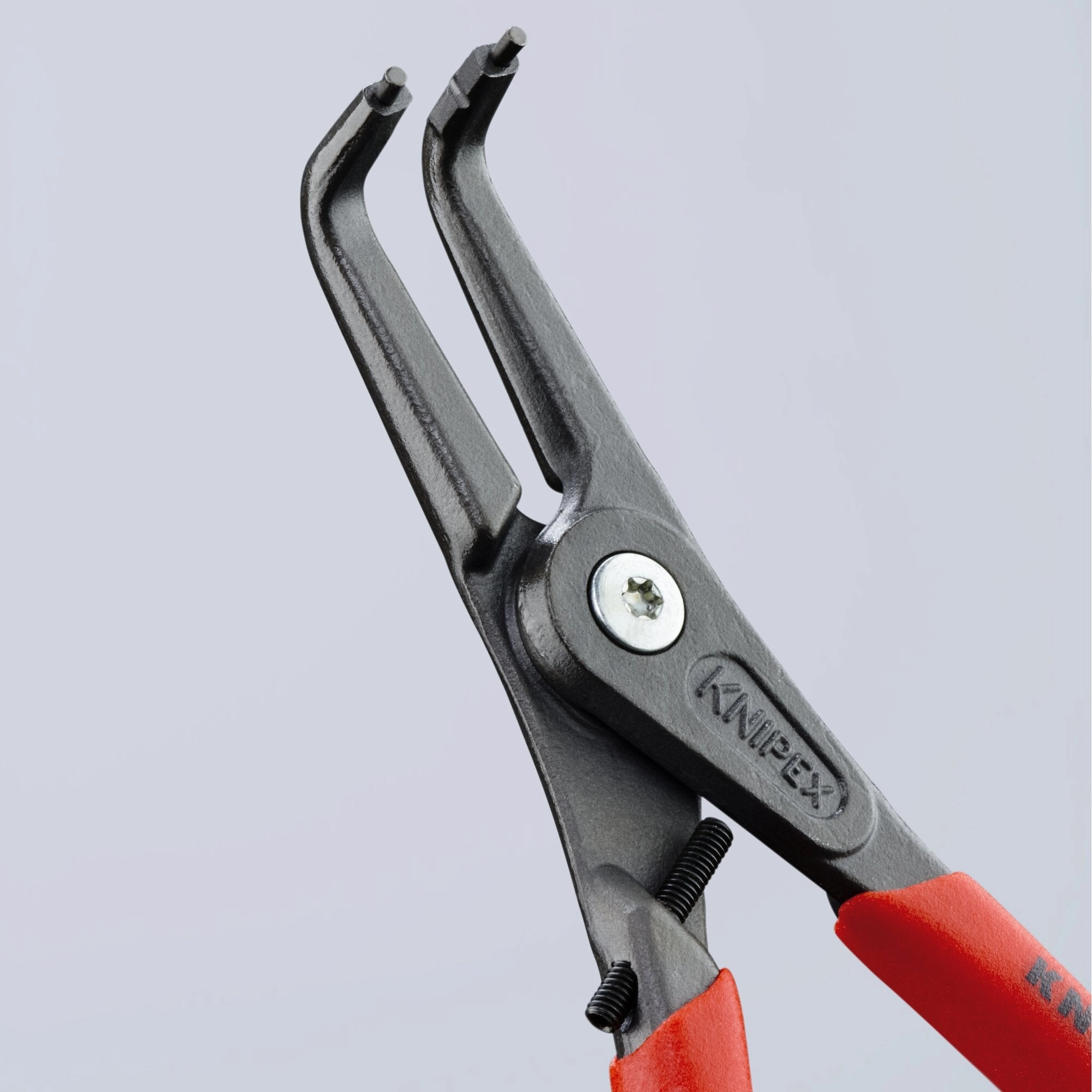 Knipex 49 41 A31 8 1/2" External 90 Angled Precision Snap Ring Pliers-Limiter