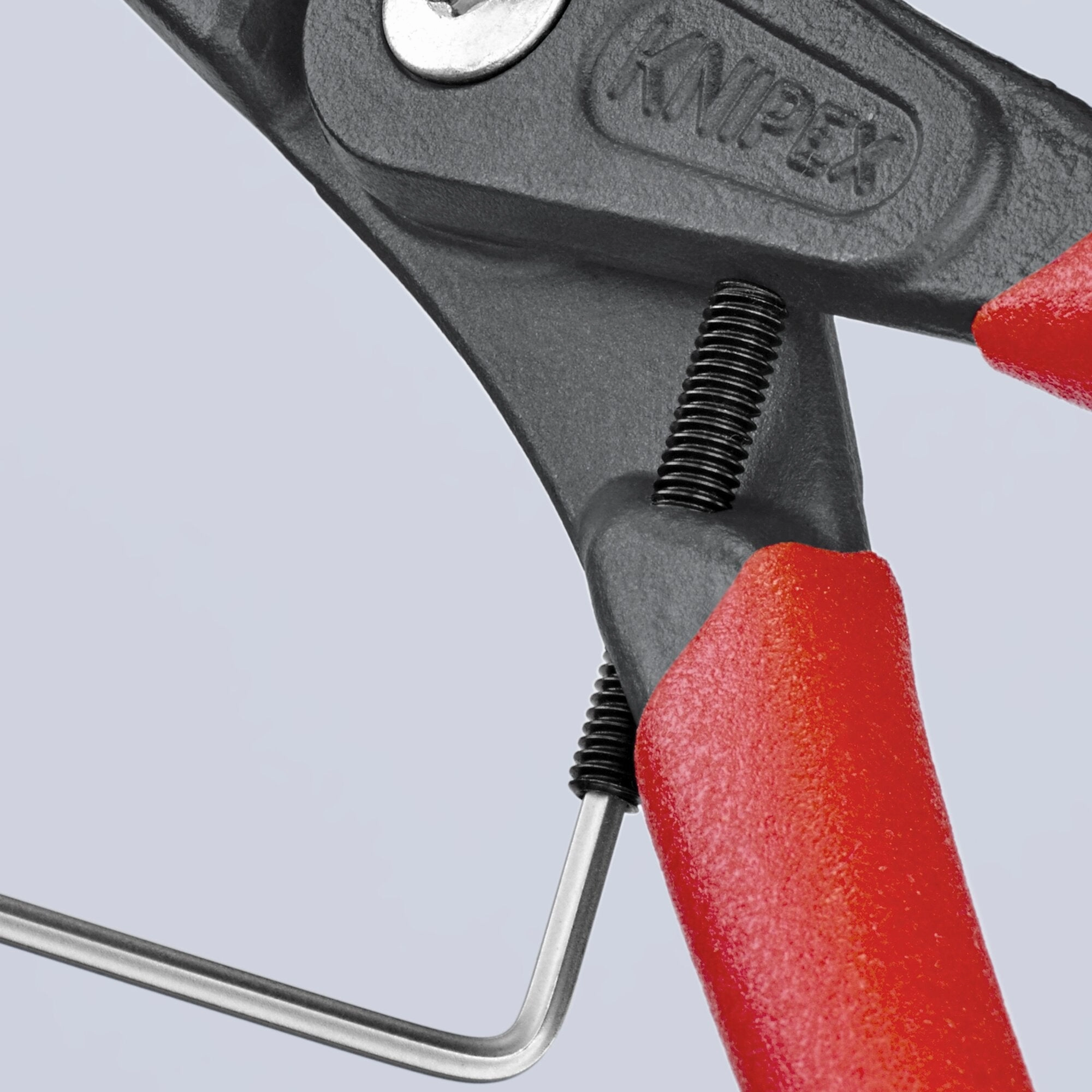 Knipex 49 41 A31 8 1/2" External 90 Angled Precision Snap Ring Pliers-Limiter