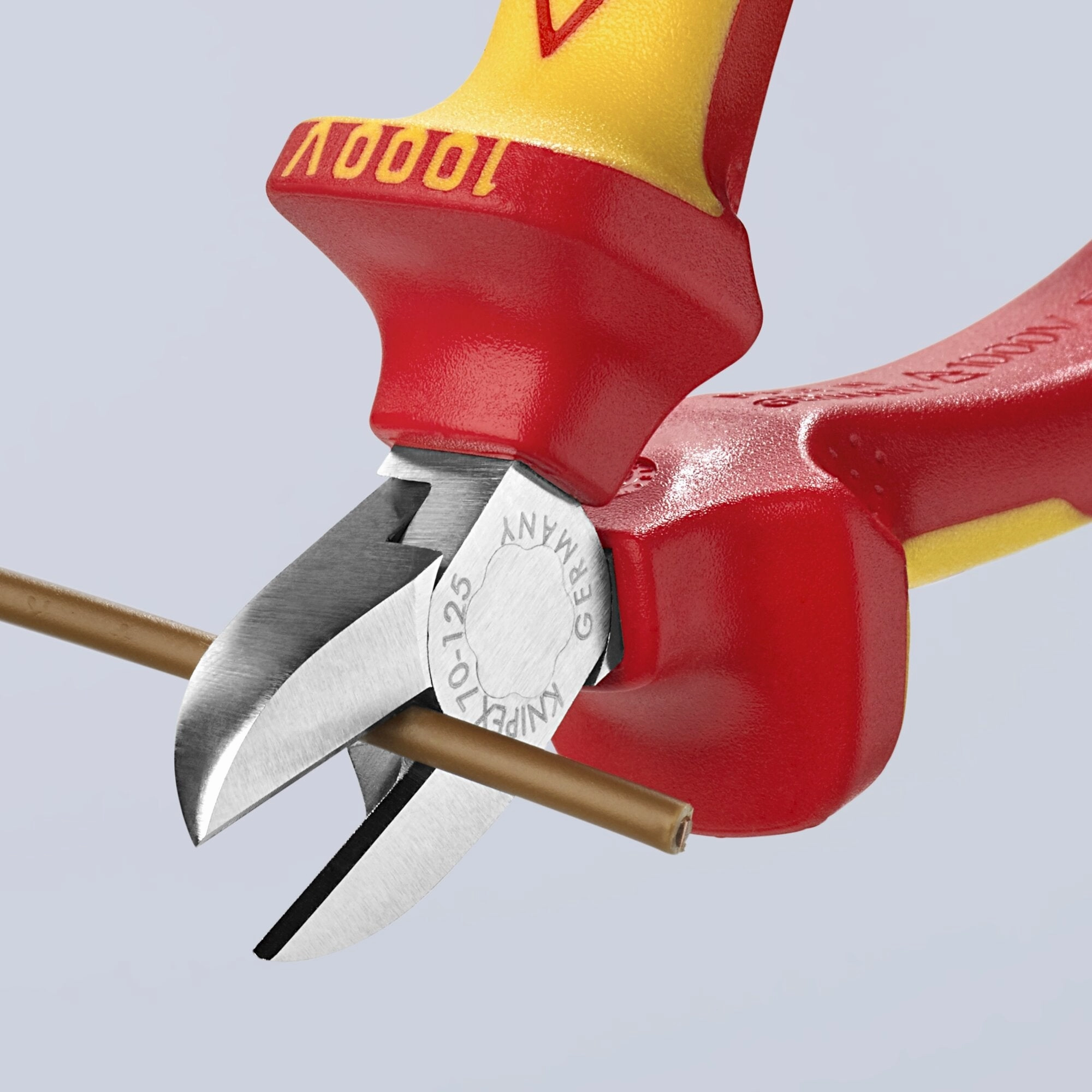 Knipex 70 06 125 5 1/4" Diagonal Cutters-1000V Insulated