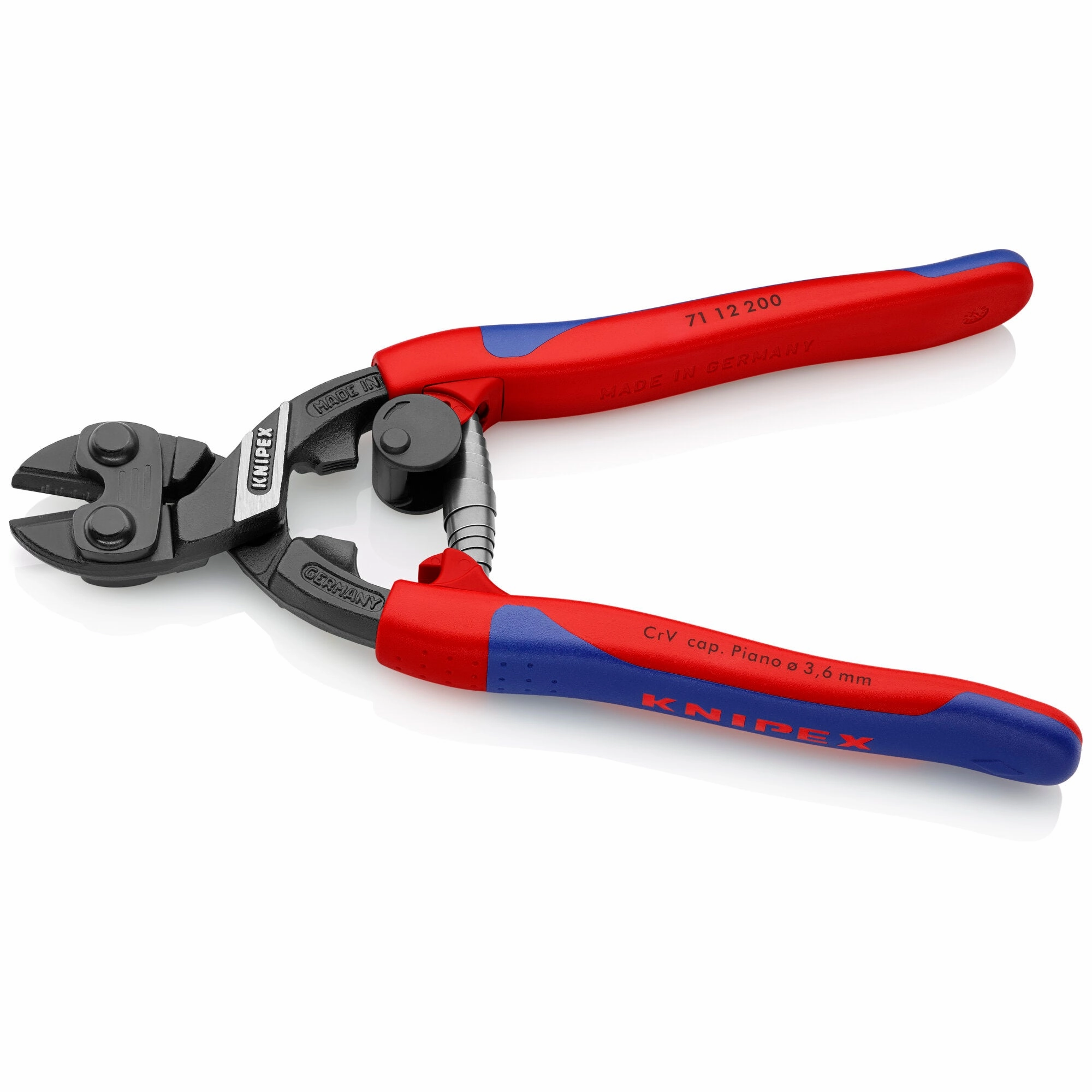 Knipex 71 12 200 SBA 8" CoBolt High Leverage Compact Bolt Cutters