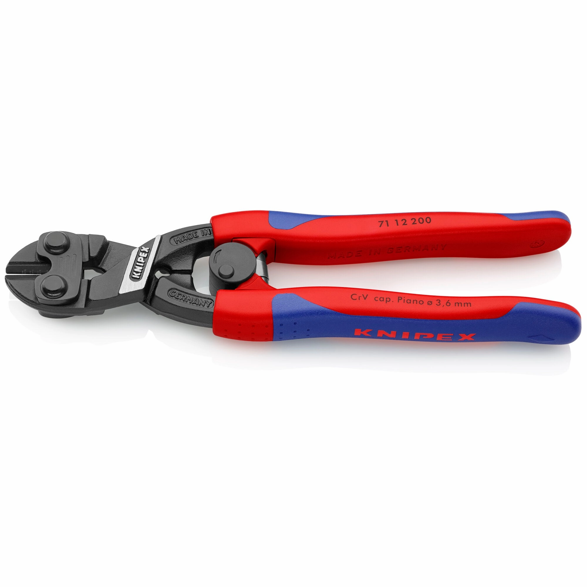 Knipex 71 12 200 SBA 8" CoBolt High Leverage Compact Bolt Cutters