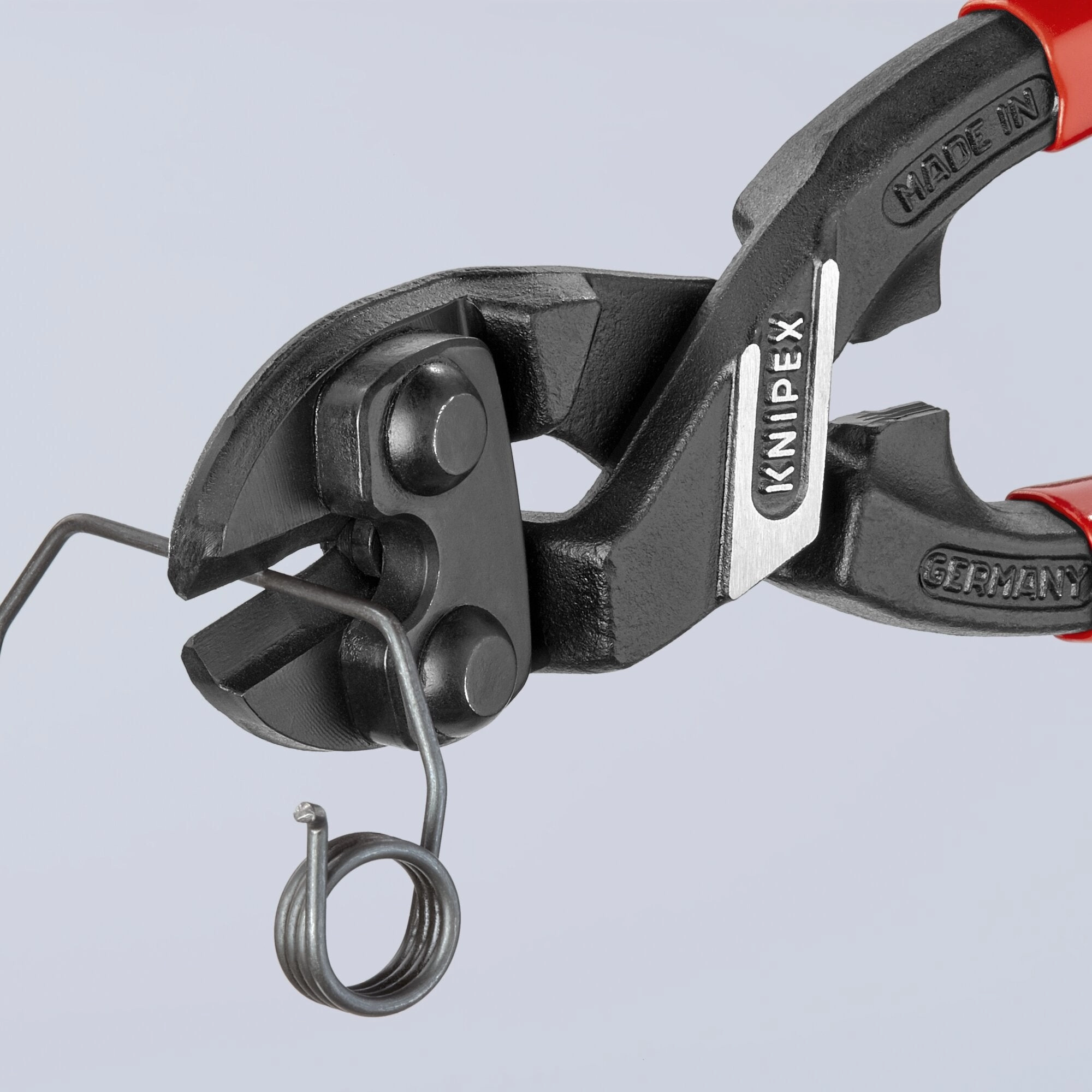 Knipex 71 41 200 SBA 8" CoBolt High Leverage 20 Angled Compact Bolt Cutters-Notched Blade