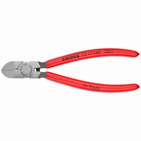 Knipex 72 11 160 6 1/4" Diagonal Pliers for Flush Cutting Plastics 45 Angled