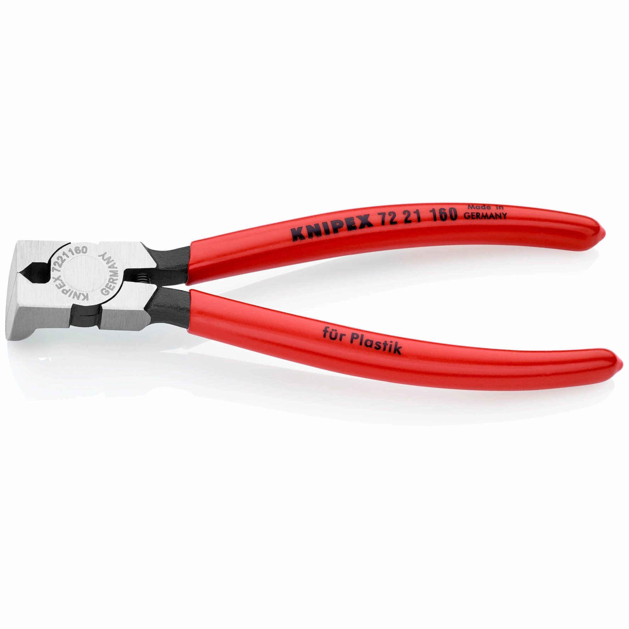 Knipex 72 21 160 6 1/4" Diagonal Pliers for Flush Cutting Plastics 85 Angled