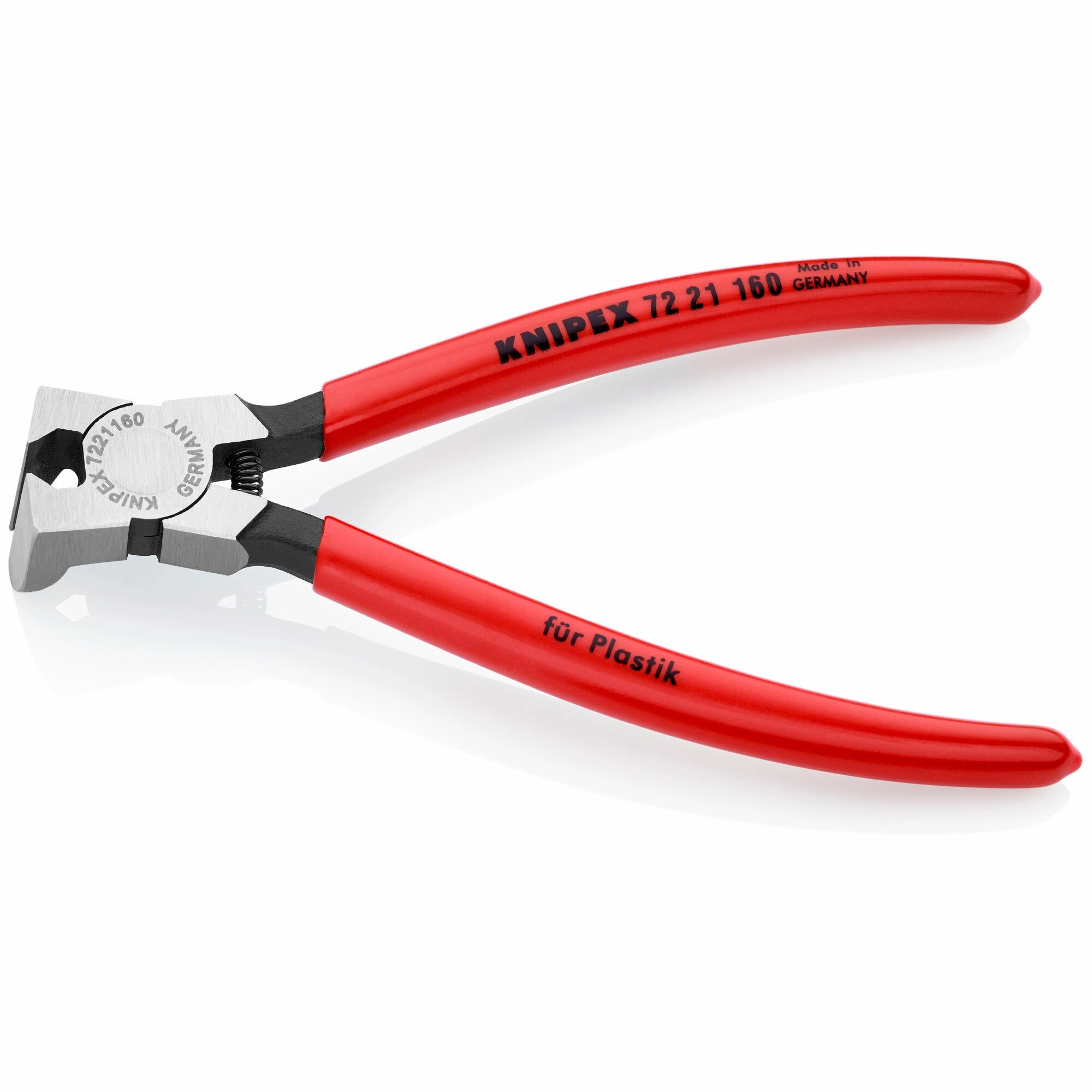 Knipex 72 21 160 6 1/4" Diagonal Pliers for Flush Cutting Plastics 85 Angled