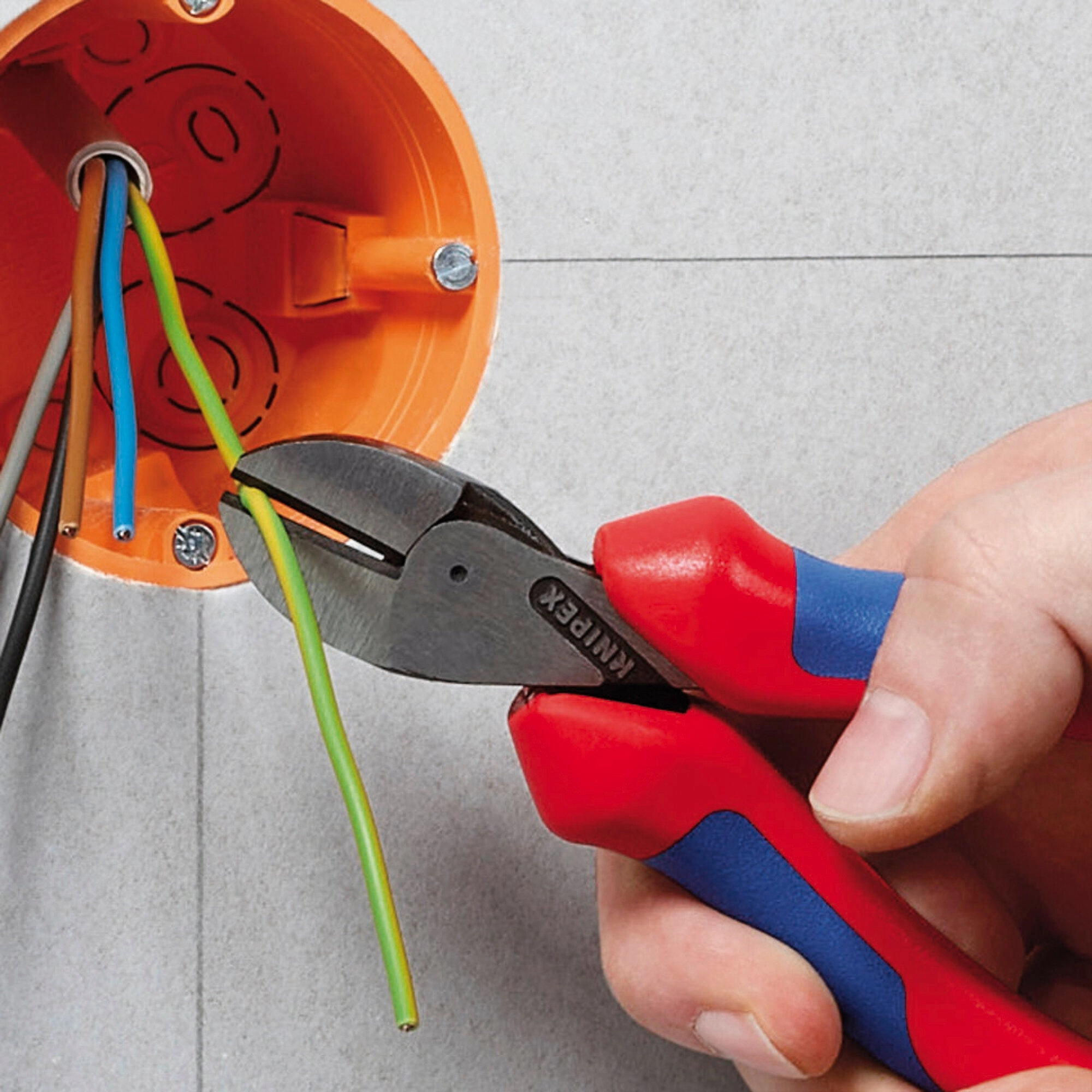 Knipex 73 02 160 6 1/4" X-Cut Compact Diagonal Cutters