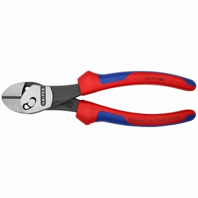 Knipex 73 72 180 BK 7 1/4" Twinforce Diagonal Super Cutters