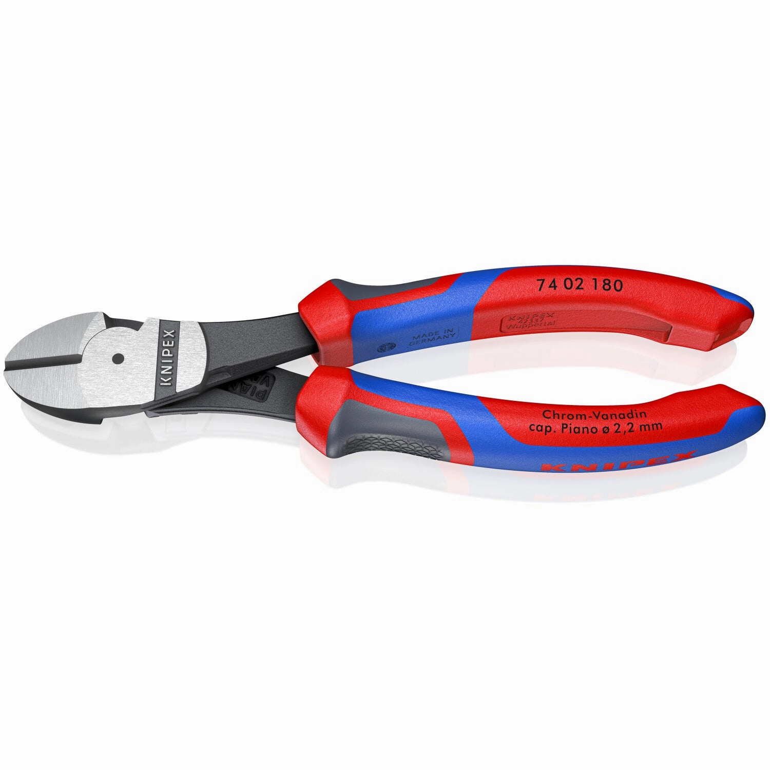 Knipex 74 02 180 KnipeXtend High Leverage Diagonal Cutters, 7 1/4"