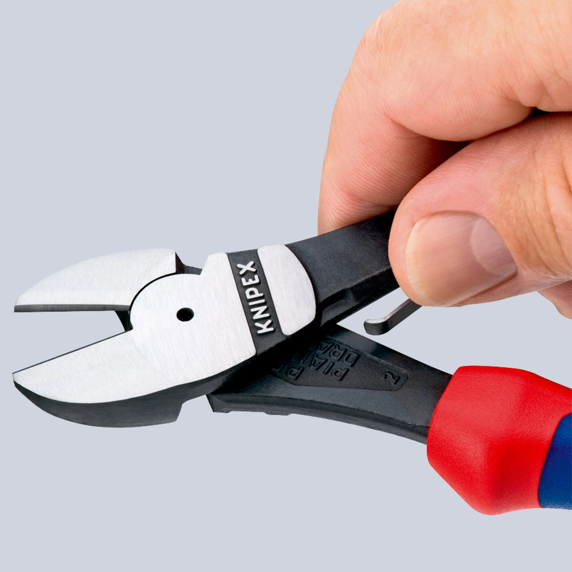 Knipex 74 12 180 7 1/4" High Leverage Diagonal Cutters-Spring