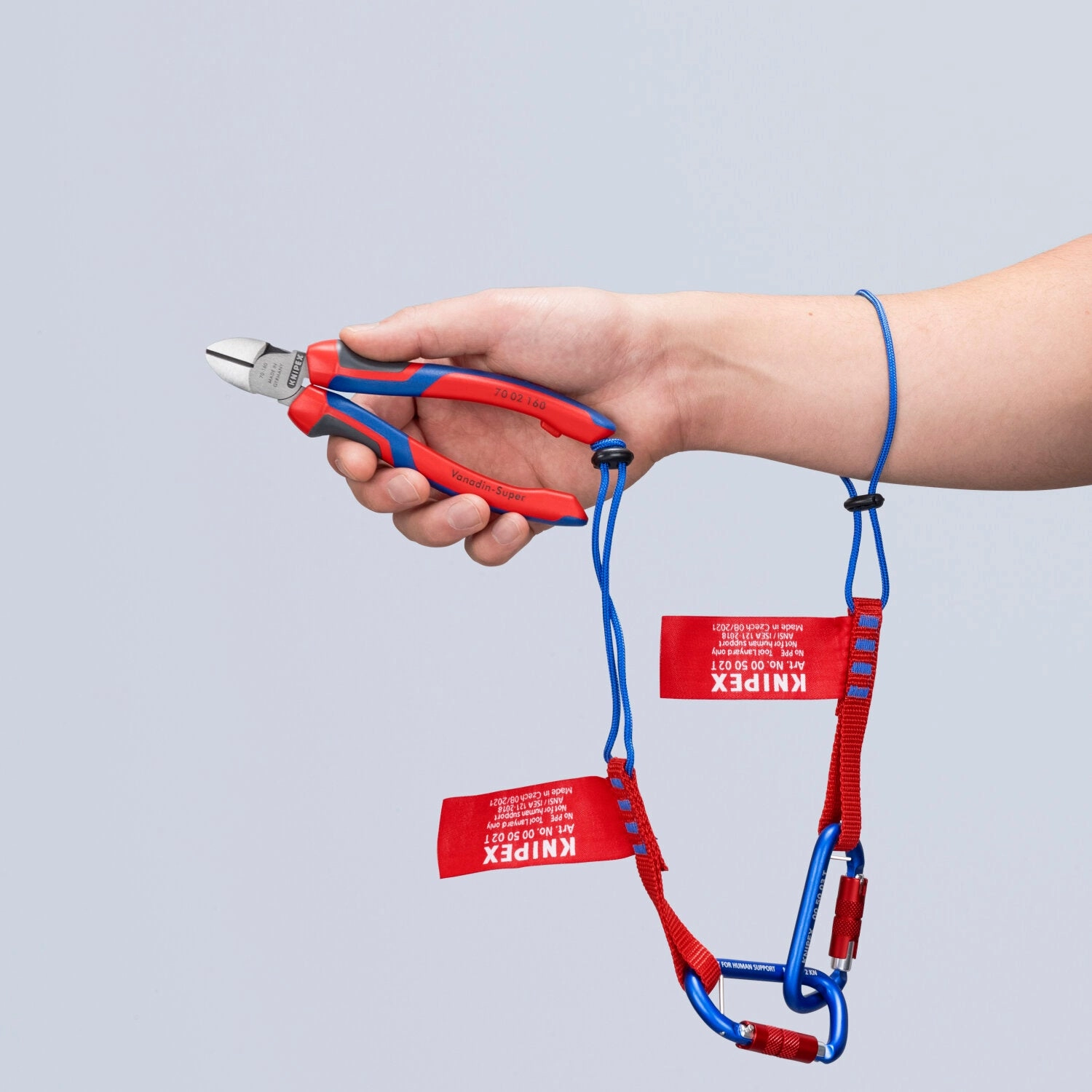 Knipex 74 22 200 KnipeXtend 8" High Leverage 12 Angled Diagonal Cutters