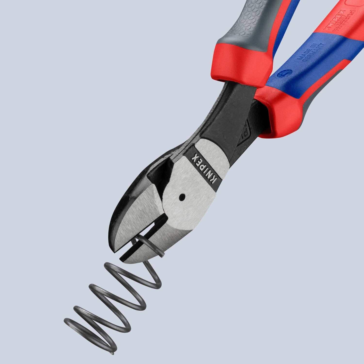 Knipex 74 22 200 SBA KnipeXtend 8" High Leverage 12 Angled Diagonal Cutters