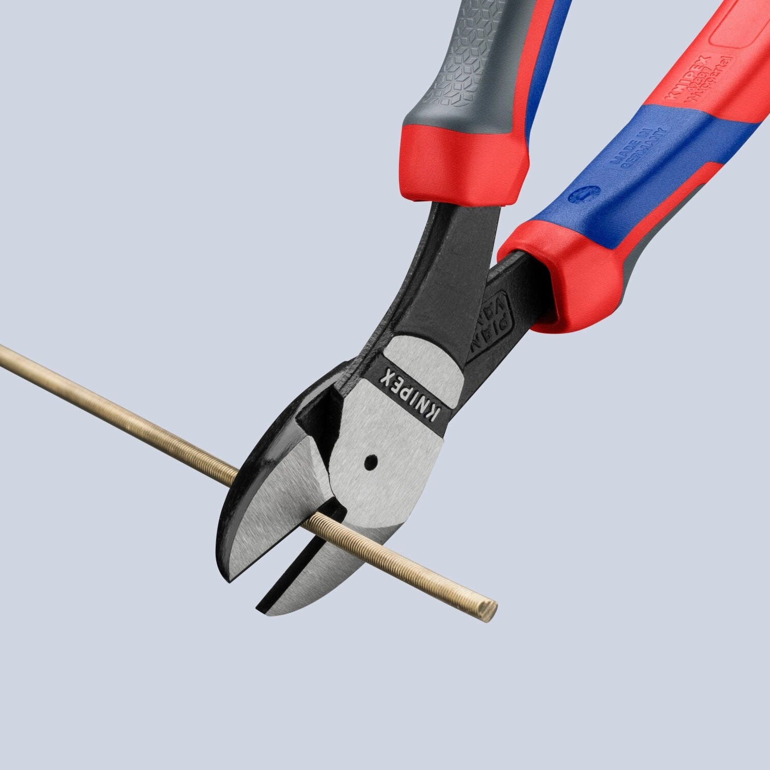 Knipex 74 22 200 SBA KnipeXtend 8" High Leverage 12 Angled Diagonal Cutters