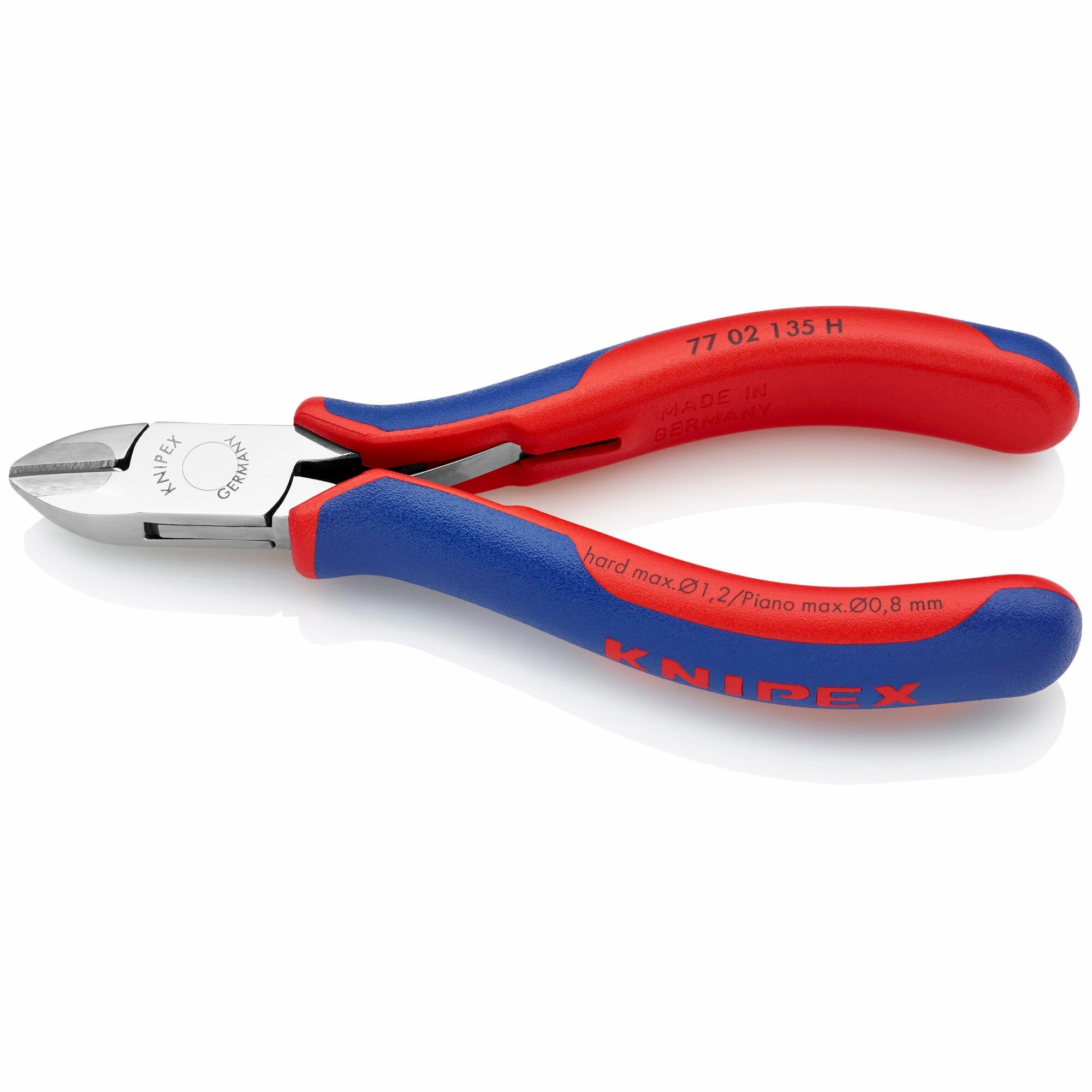 Knipex 77 02 135 H 5 1/4" Electronics Diagonal Cutters-Carbide Metal Cutting Edges
