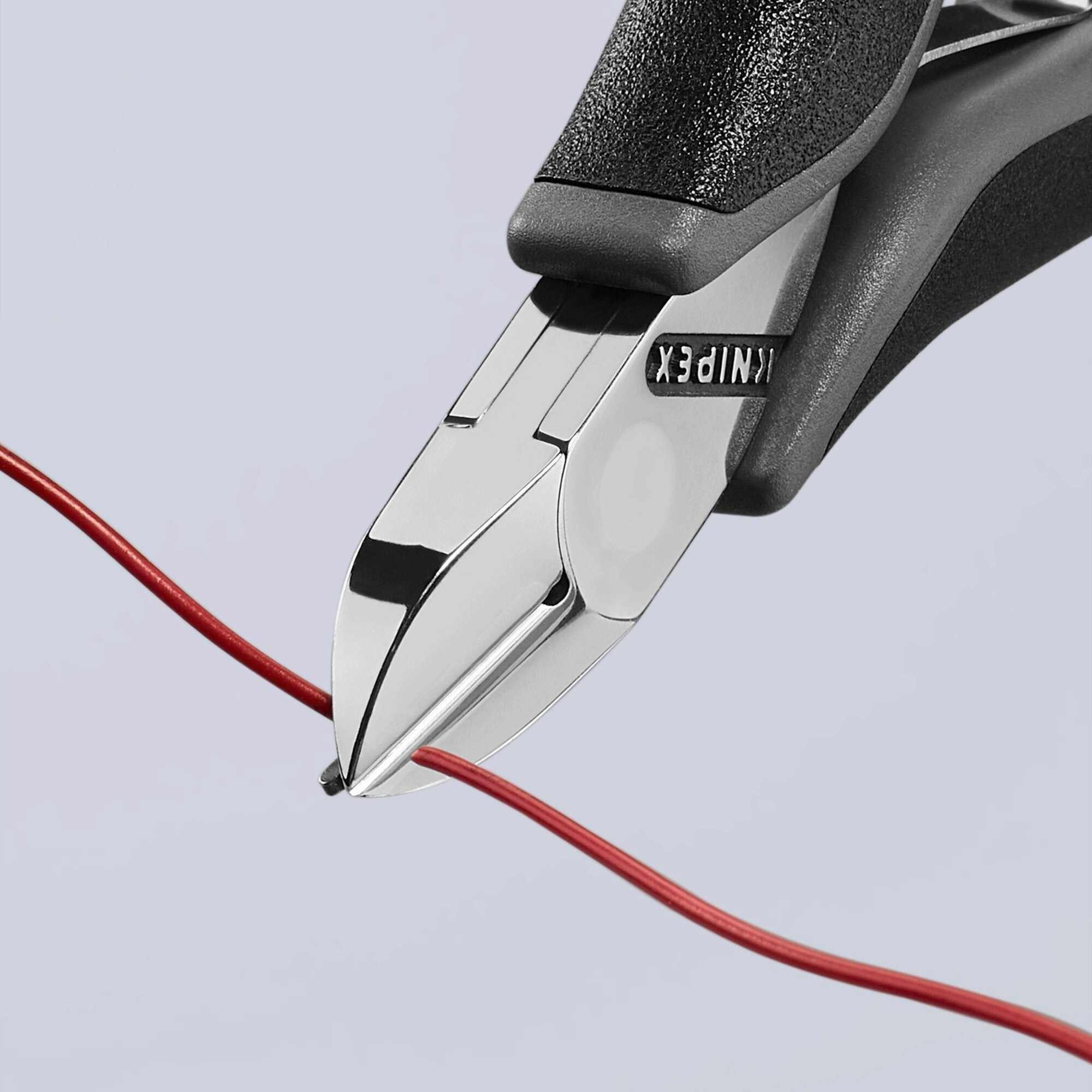 Knipex 77 12 115 ESD 4 1/2" Electronics Diagonal Cutters-ESD Handles