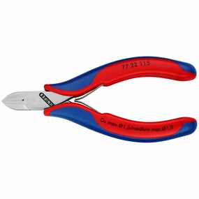 Knipex 77 22 115 4 1/2" Electronics Diagonal Cutters