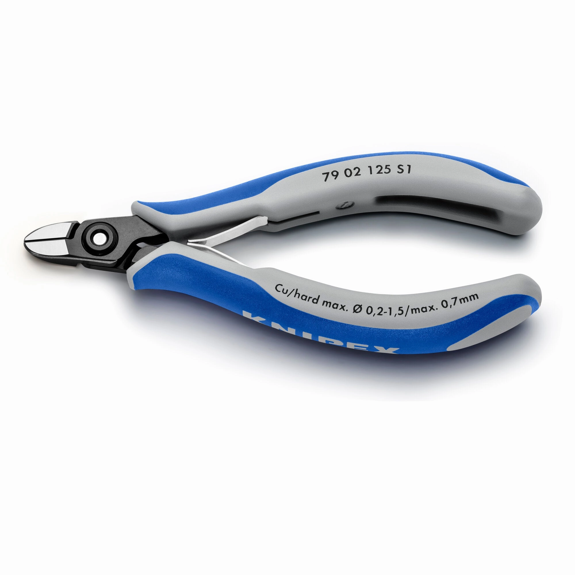 Knipex 79 02 125 S1 5" Aviation Round Nose Diagonal Cutters