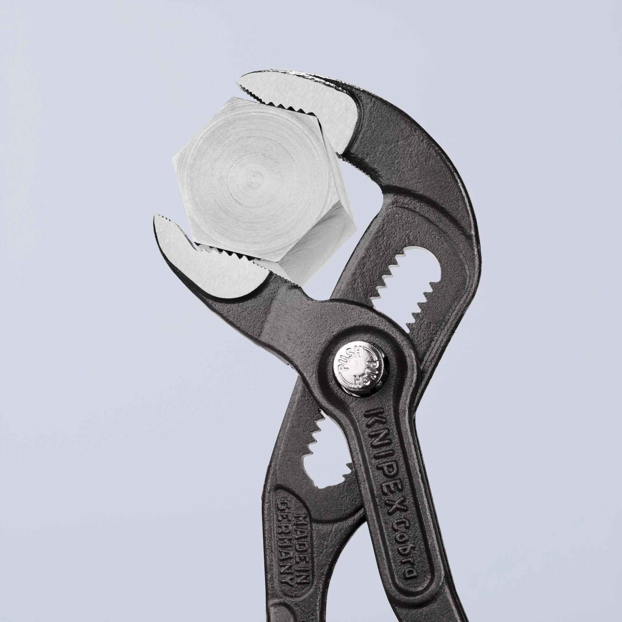 Knipex 87 02 180 T BKA 7 1/4" Cobra Water Pump Pliers-Tethered Attachment