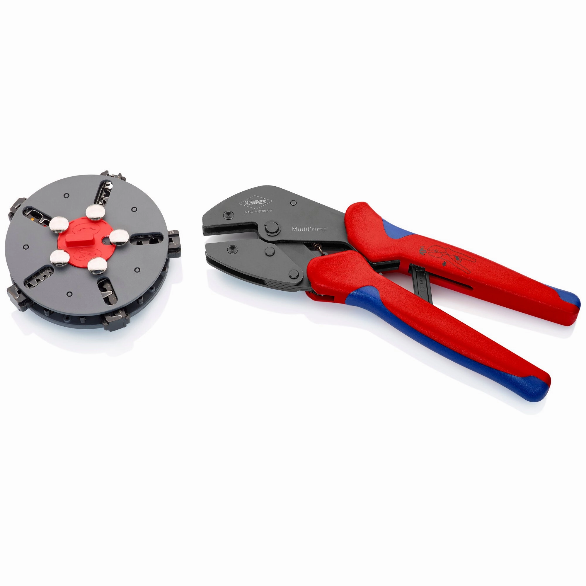 Knipex 97 33 02 9 1/4" MultiCrimp Crimping Pliers