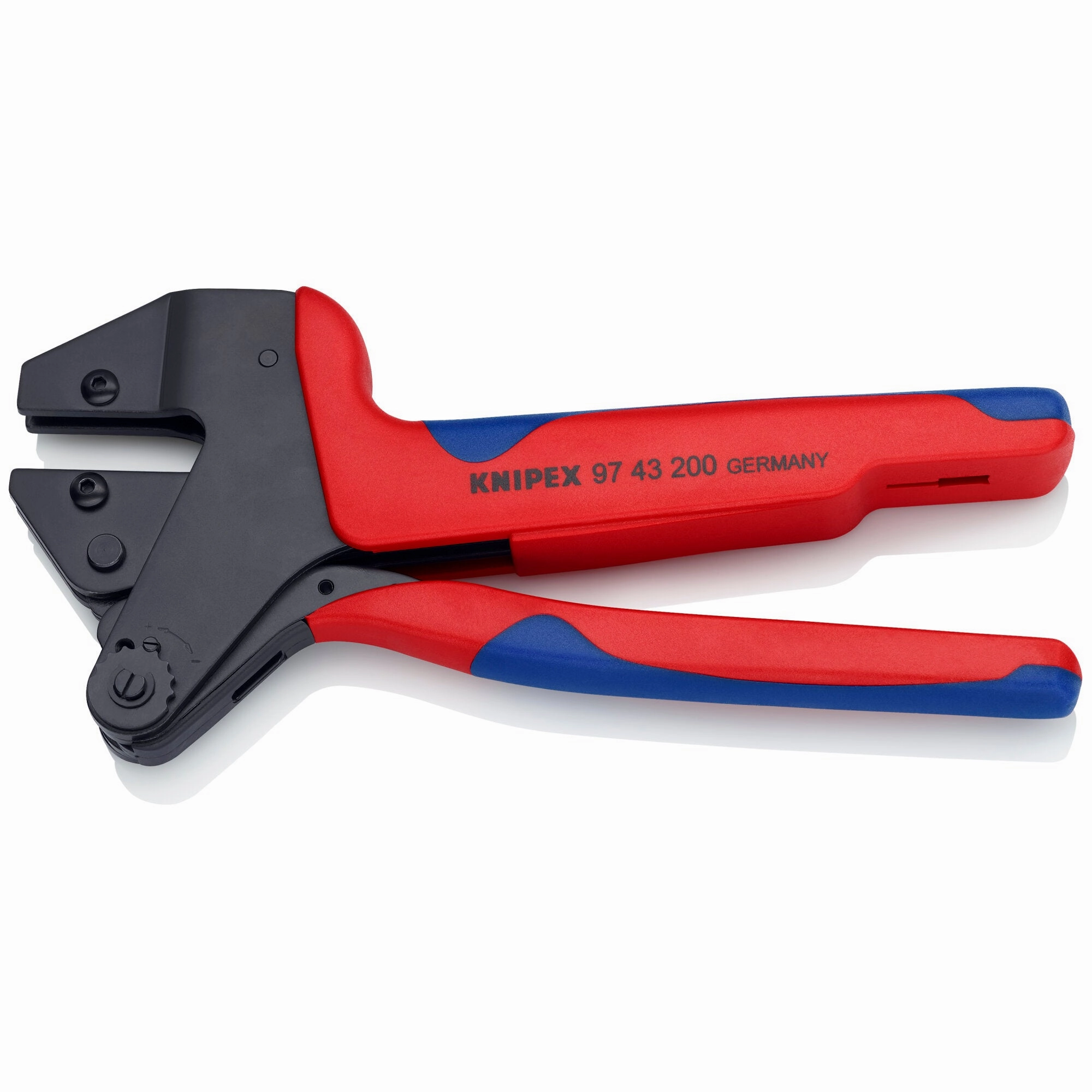 Knipex 97 43 200 8" Crimp System Pliers in Plastic Case