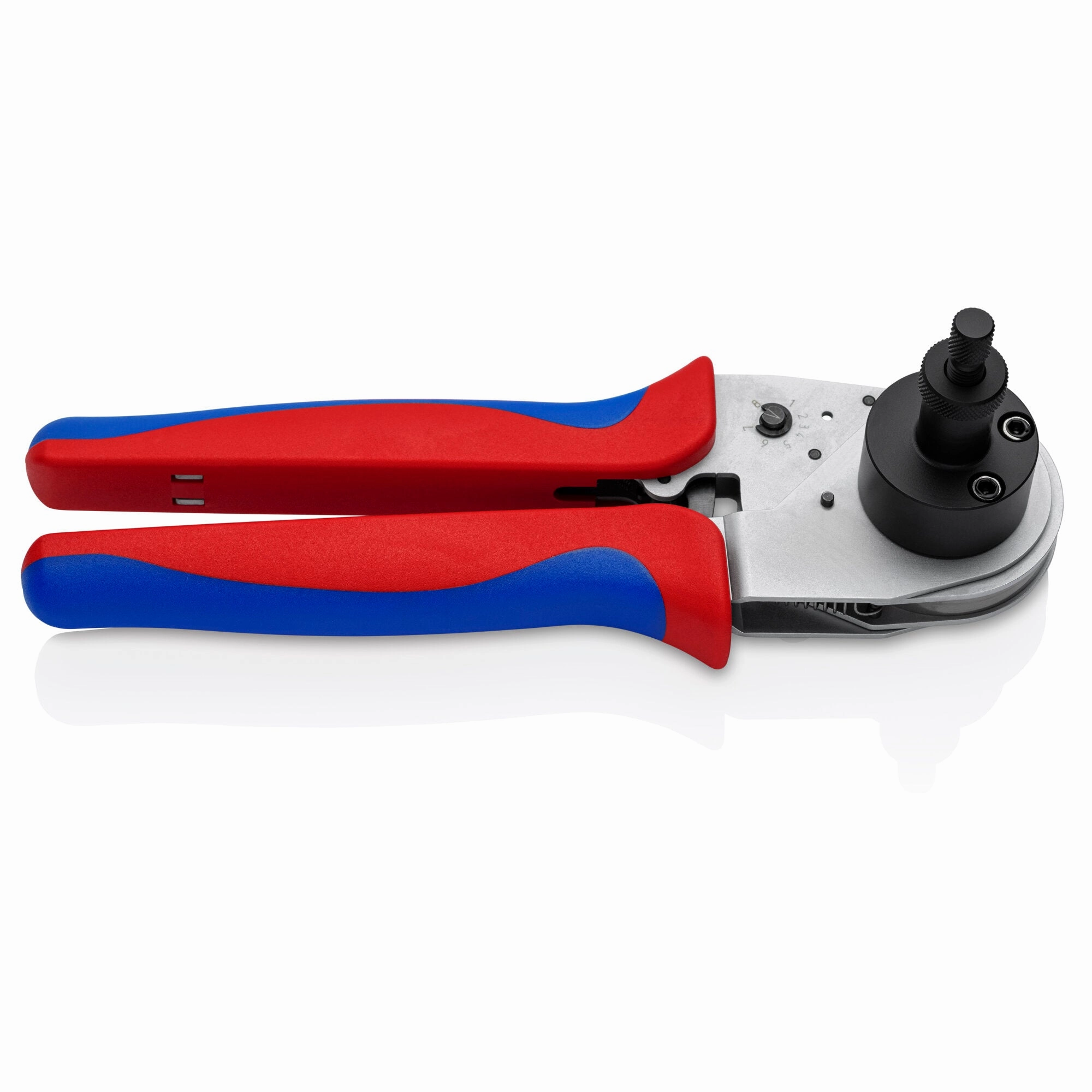 Knipex 97 52 67 DT 9" Crimping Pliers - Four-Mandrel For DT Contacts