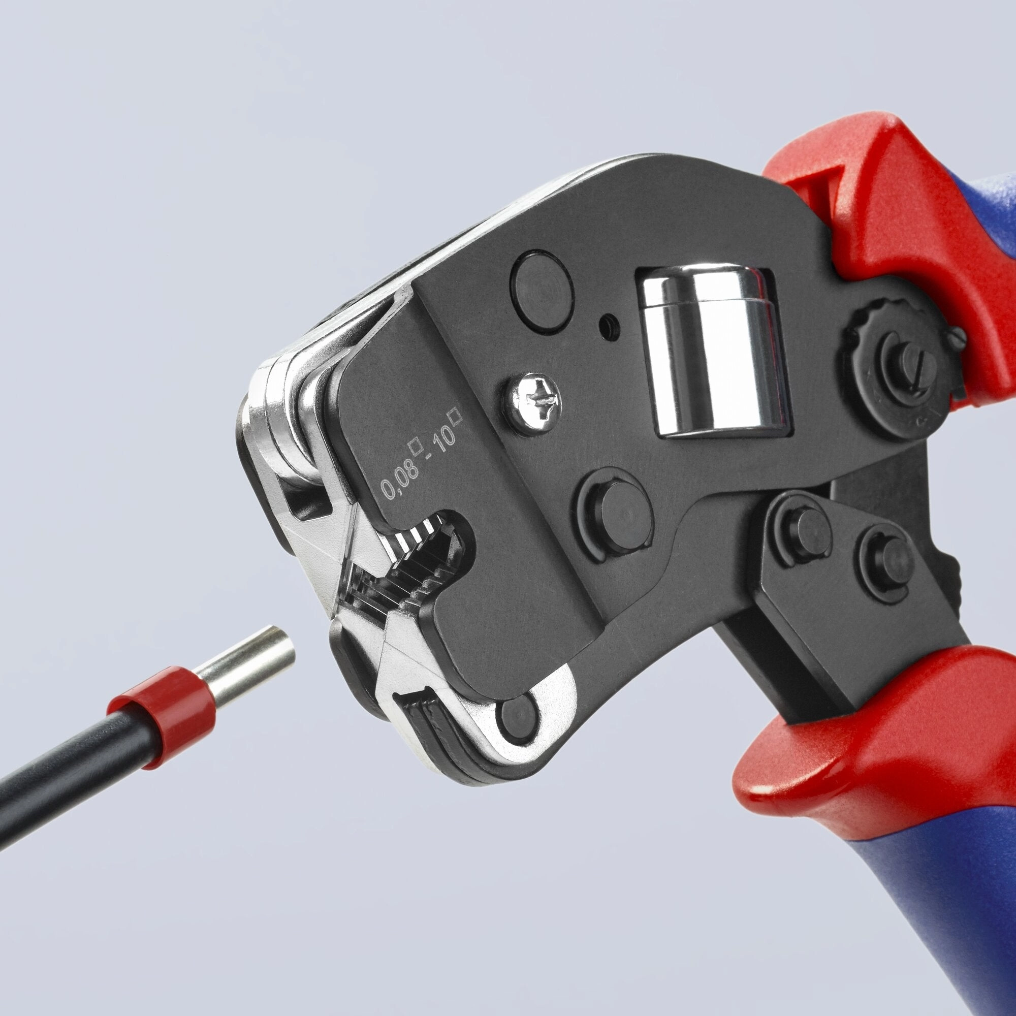Knipex 97 53 08 7 1/2" Self-Adjusting Crimping Pliers For Wire Ferrules