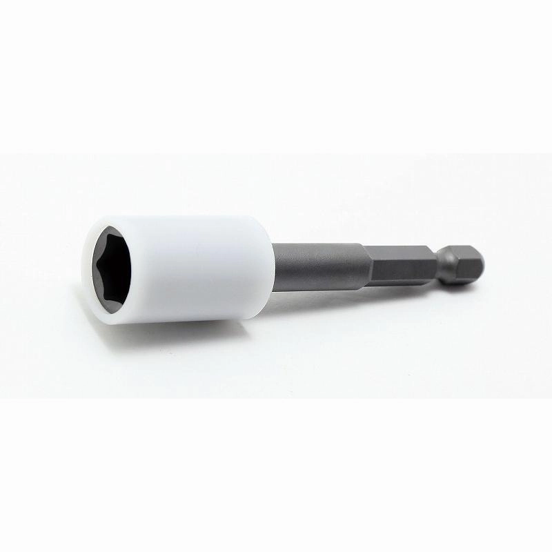 Ko-Ken 113.150-13SV Nut Setter With Plastic Protector 13 MM 6 Point 150 MM Turnable POM Cover 1/4 Hex Drive