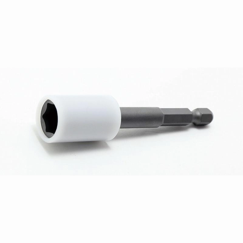 Ko-Ken 113.150-8SV Nut Setter With Plastic Protector 8 MM 6 Point 150 MM Turnable POM Cover 1/4 Hex Drive