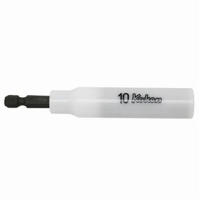 Ko-Ken 115G.100-10FR 1/4 Inch Hex Dr. Nut Setter with Plastic Protector 10 mm 6 point Length 100 mm Slide Magnet Turnable POM cover