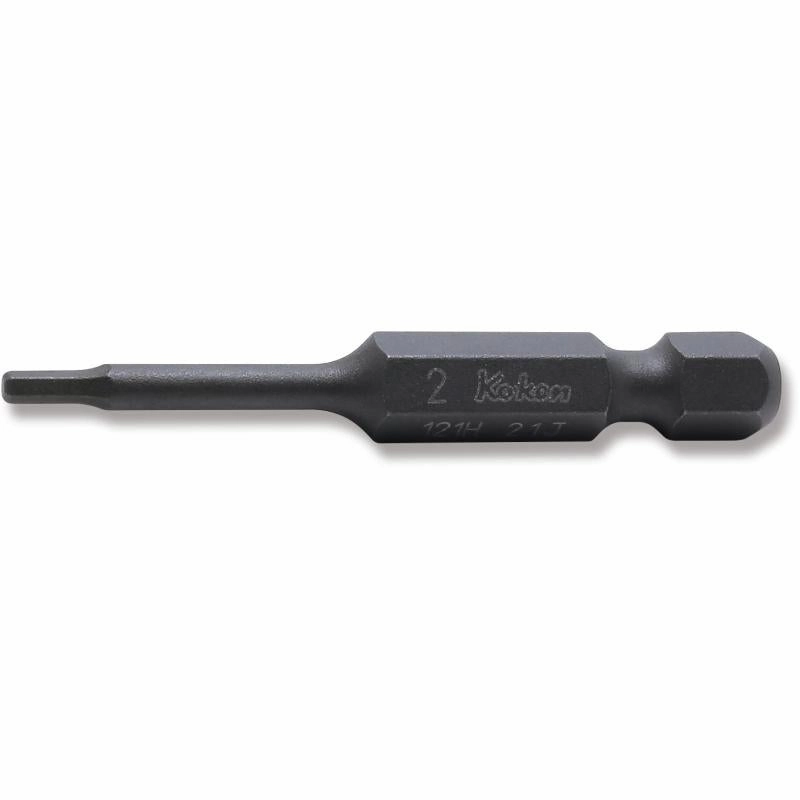 Ko-Ken 121H.50-2 Bit 2 MM Hex 50 MM 1/4 Hex Drive