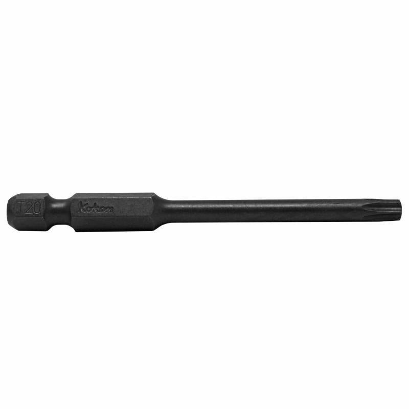 Ko-Ken 121T.70-T20 1/4 In Hex Dr. Bit TORX T20 Length 70 mm