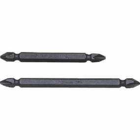 Ko-Ken 123PG.150-1(13) 1/4 Hex Dr. Double Ended Bit PH1 Length 150mm Magnetized