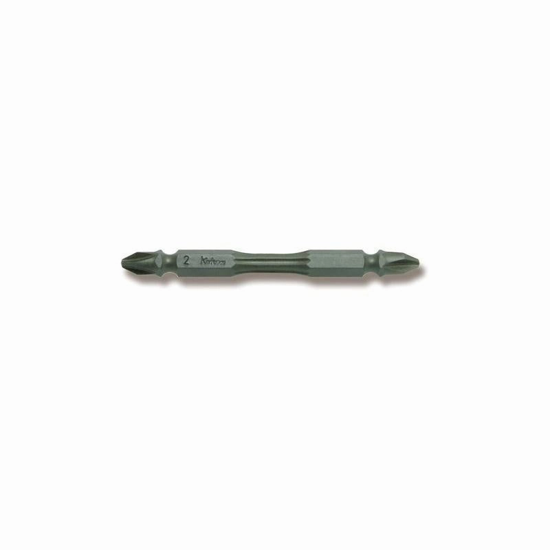 Ko-Ken 123PT.75-2  Double Ended Bit PH2 75mm Torsion 1/4 Hex Drive