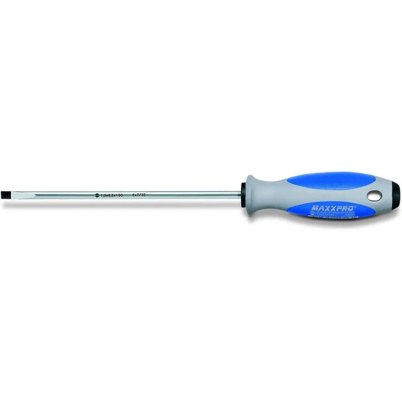 Maxxpro 9T 53025 6 Inch Slotted Cabinet 7/32 Inch Tip Screwdriver