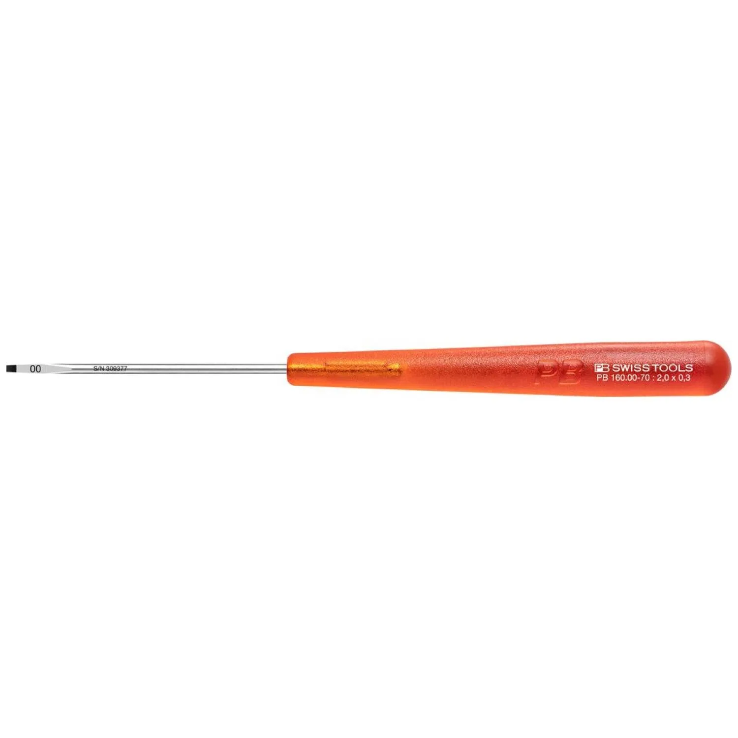 PB Swiss PB 160.00-70 Electronics screwdrivers, Slotted, 2mm x 70mm