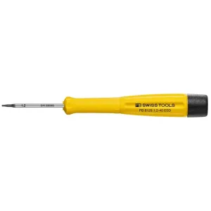 PB Swiss Tools PB 8129.1,2-40 ESD Electronics Screwdriver, Pentalobe, P1.2 x 40mm