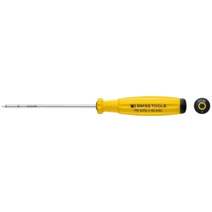 PB Swiss Tools PB 8205.2-80 ESD SwissGrip ESD Screwdriver Hex 2 mm