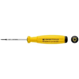 PB Swiss Tools PB 8206.S 1,27-50ESD SwissGrip ESD Screwdriver Hex With Ball End 1.27 mm