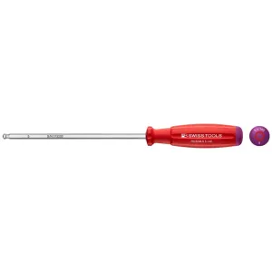PB Swiss Tools PB 8206.S5-140 SwissGrip Screwdrivers with Ball Point, Hex, 5 x 140mm