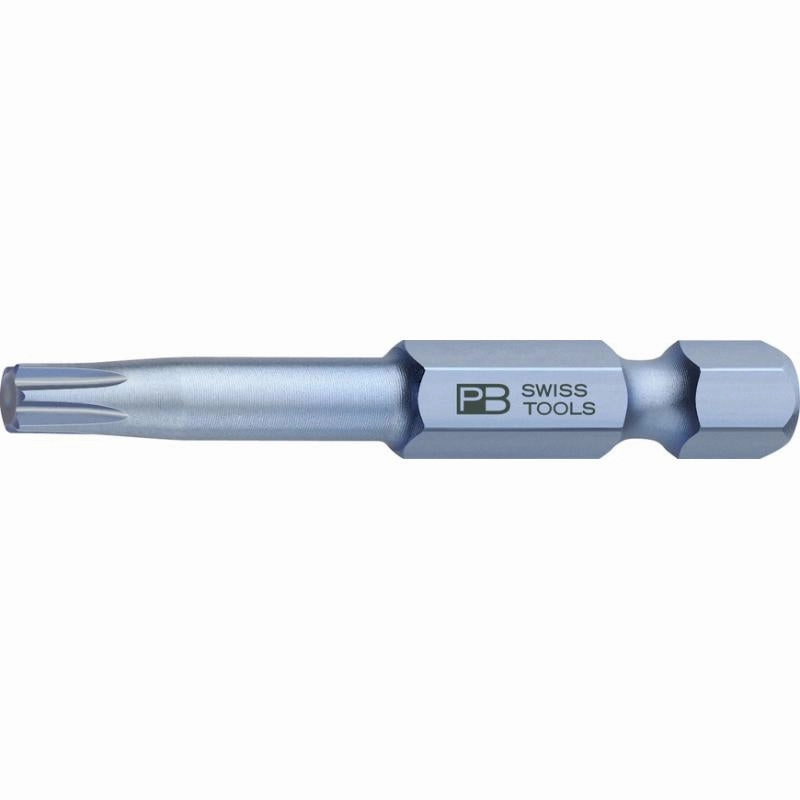 PB Swiss PB E6.400/6-50 Precision Bits For TORX Screws, S - T6